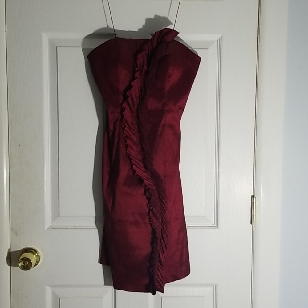 Donna Morgan strapless dress